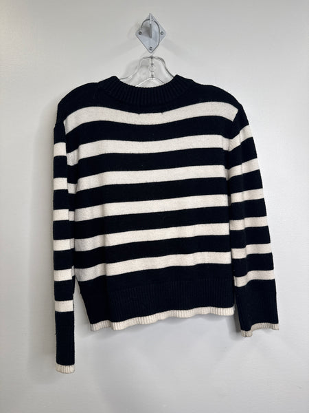 Streetwear Society Striped Long-Sleeve Sweater (M)