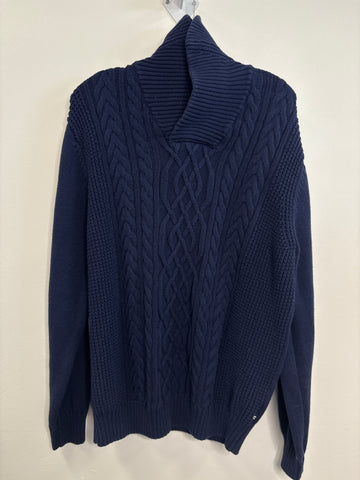 Chaps Cableknit Cotton Sweater (XL)