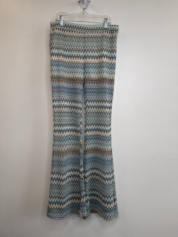 Joe B Lacey Crochet Flared Pants (M)