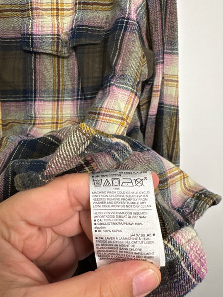 Old Navy Checkered Top (L)