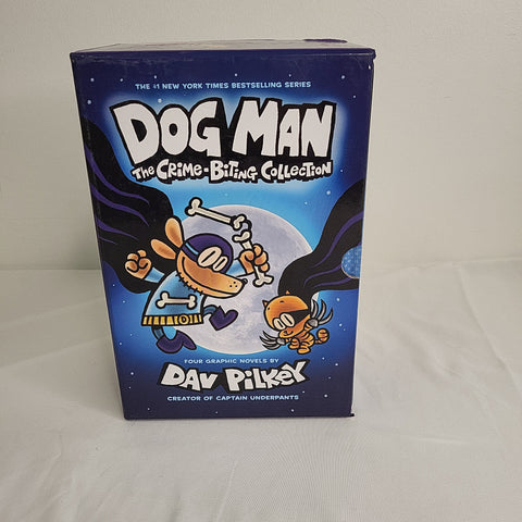 Dog Man The Crime-Biting Collection Box Set - Dav Pilkey