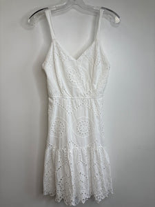 Japna Eyelet Mini Dress (M)