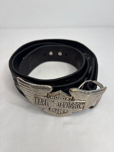 Vintage Harley-Davidson Motorcycles Buckle Belt