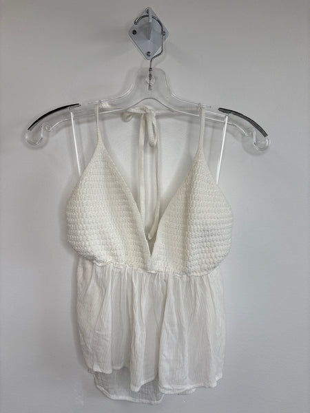Garage Crochet Babydoll Top (XL)