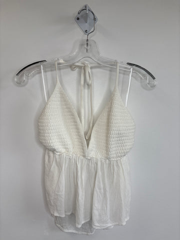 Garage Crochet Babydoll Top (XL)