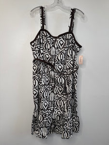 NWT Dress Barn Patterned Midi Dress (16W)