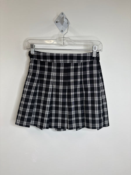 H&M Pleated Flannel Skirt (2)