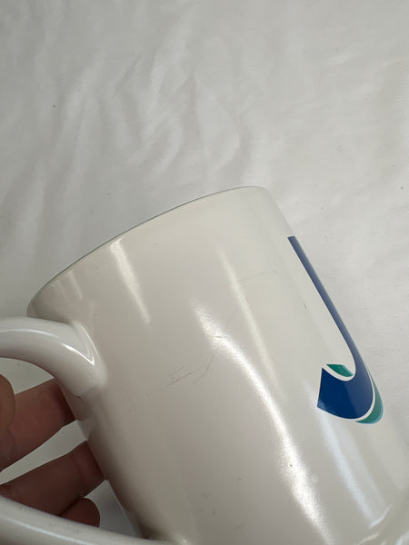 Indigo “J” Ceramic Mug