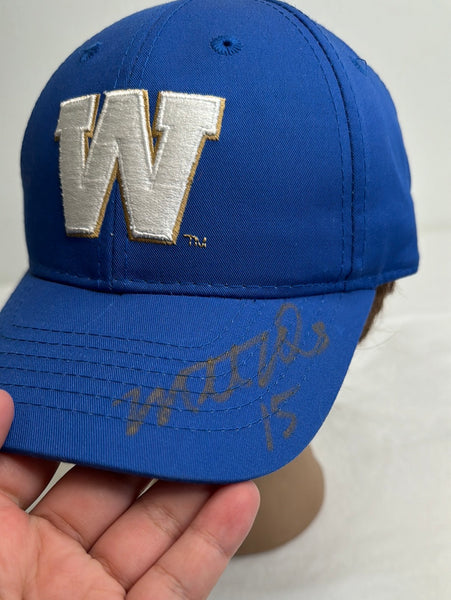 Winnipeg Blue Bombers Embroidered Signed Ballcap Hat