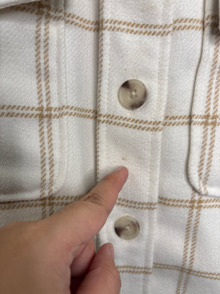 Tilley Checkered Shacket (L)