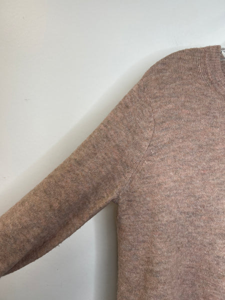 Babaton: The Group Mauve Long-Sleeve Sweater (L)