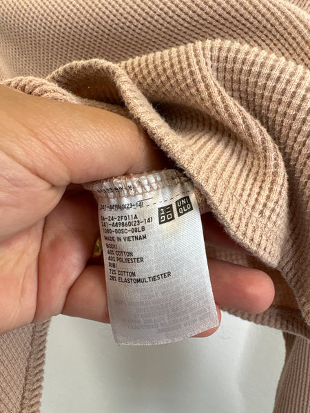 Uniqlo Waffle Knit Shirt (S)