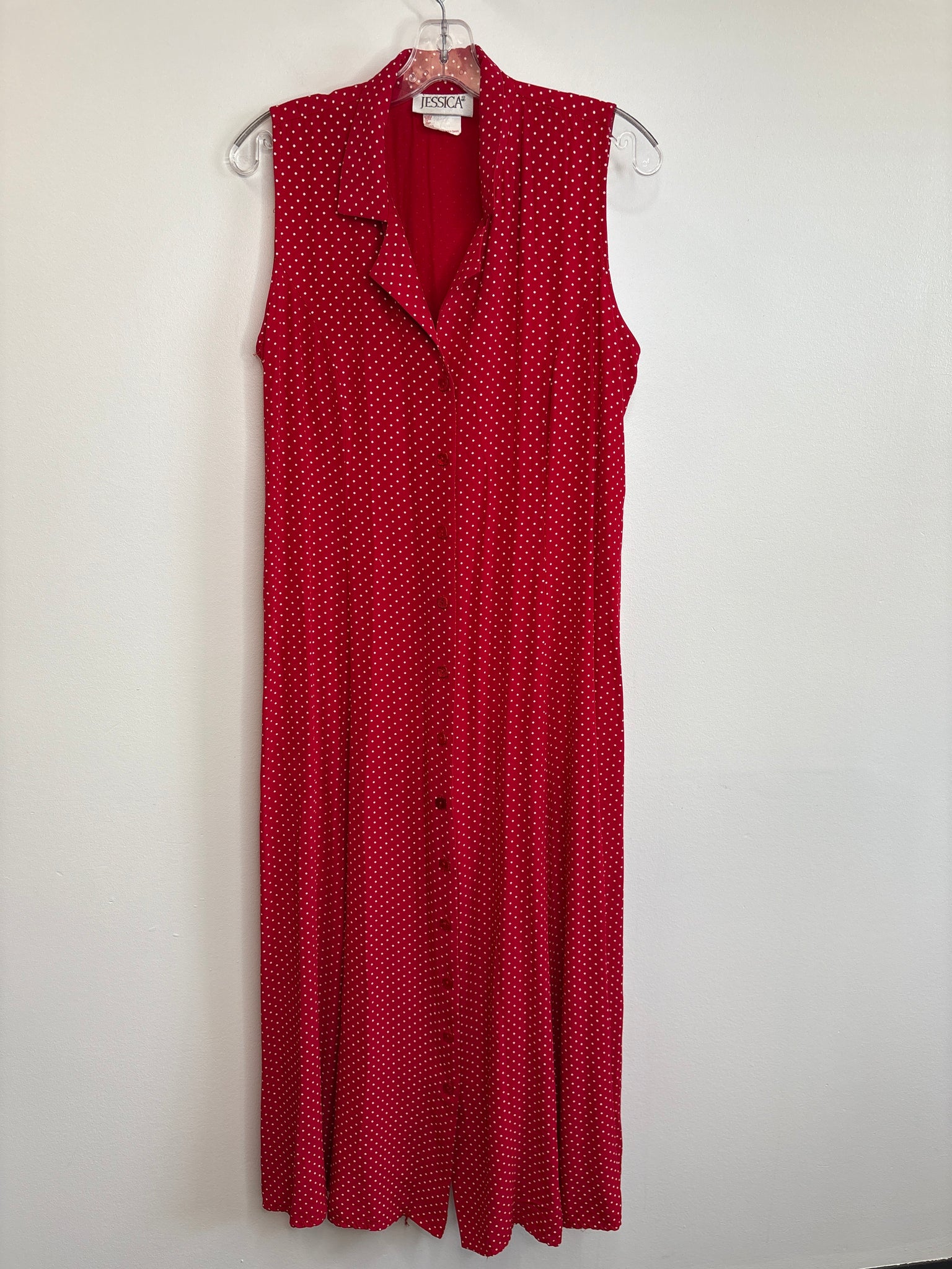 Retro Jessica Polka Dot Maxi Dress (16)