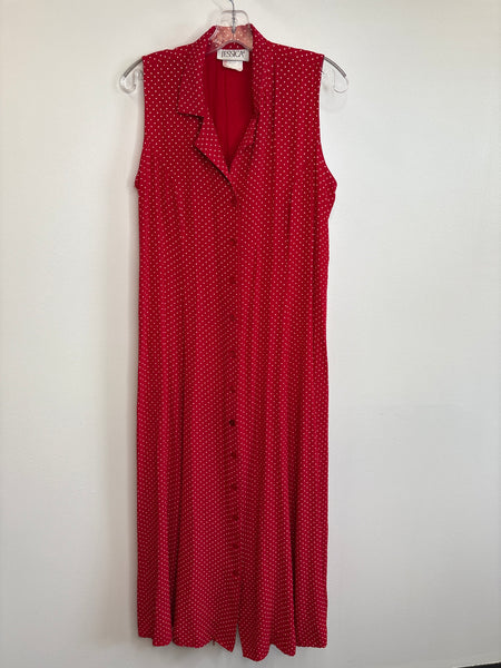 Retro Jessica Polka Dot Maxi Dress (16)