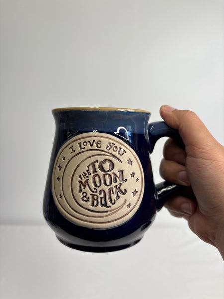 I Love You To The Moon & Back Ceramic Mug