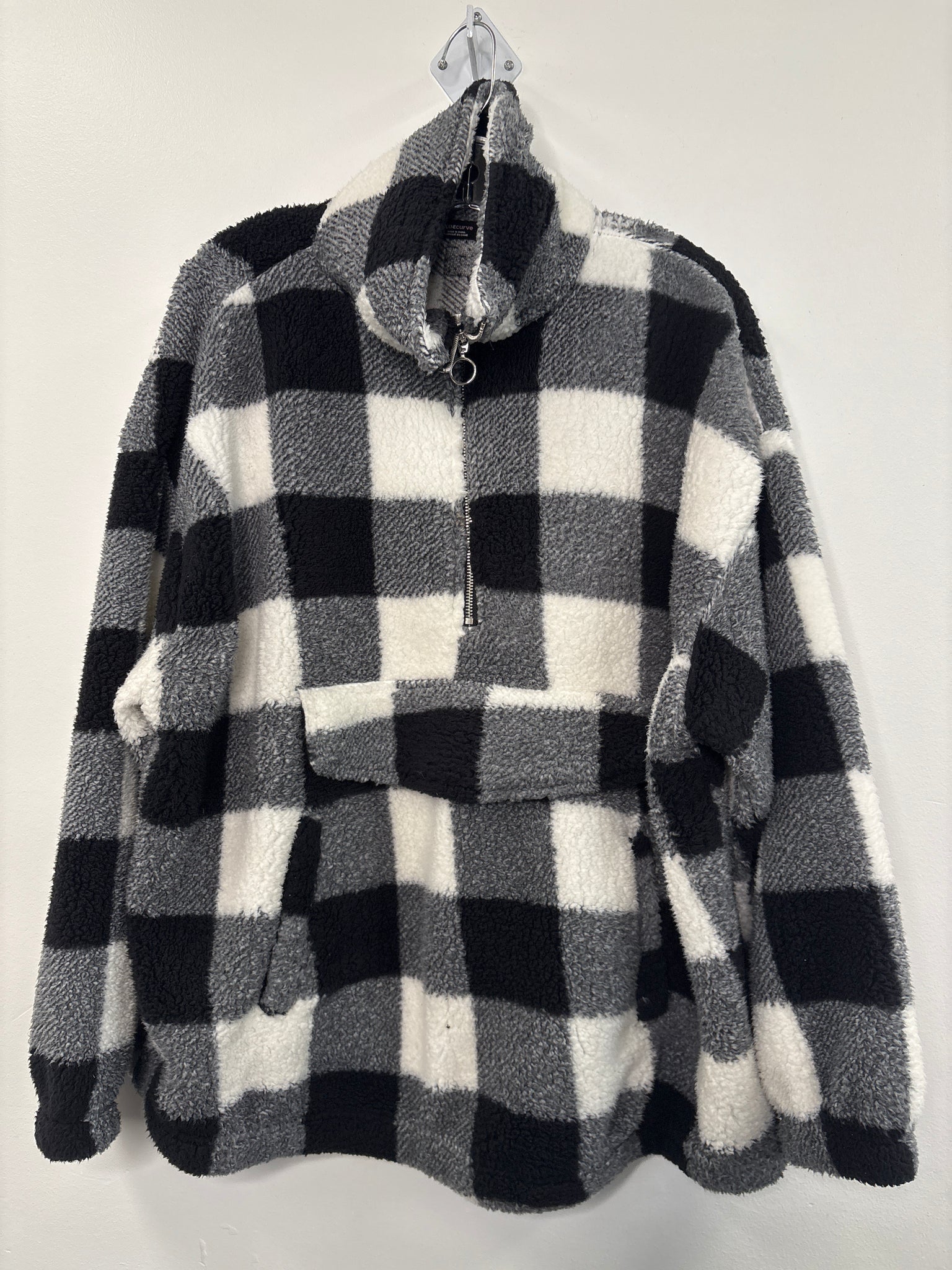 Ardene Curve Teddy Quarter Zip Sweater (2XL)