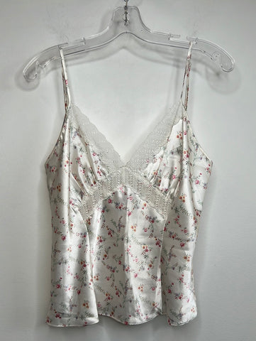 Retro Versailles By The Bay Floral Lacy Camisole Lingerie (L)