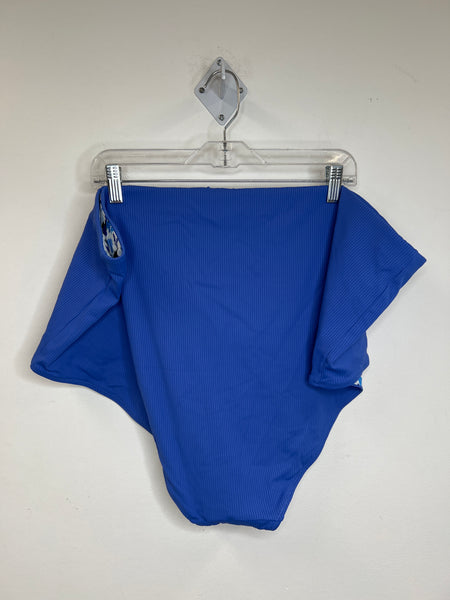 NWT Penningtons Blue Print Reversible Swim Bottoms (4X)