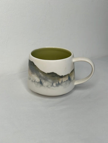 Cypress Home Mountains Rockies Forest Print Ceramic Mug