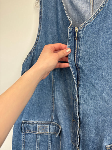 D.P.S. Woman Maxi Denim Dress (XL)