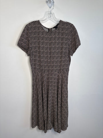 H&M Polka Dot Patterned Midi Dress (US 14)