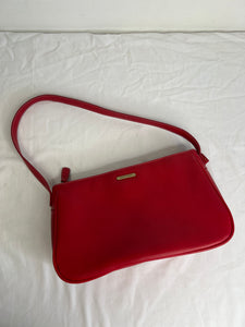 Nine & Company Faux Leather Red Handbag