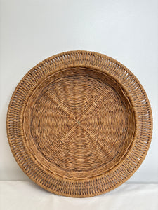 Rattan Charger Plate