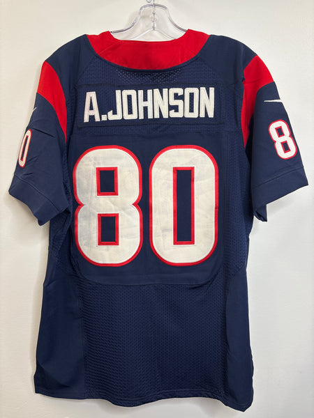 NFL Nike Houston Texans #80 Andre Johnson Football Jersey (40)