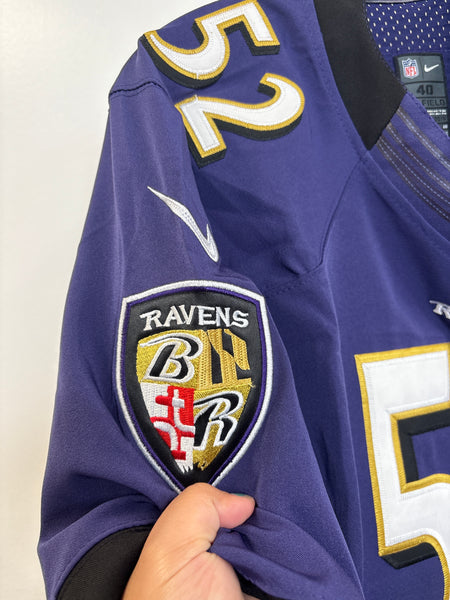 NWT NFL Nike Baltimore Ravens #52 Ray Lewis Football Jersey (40)