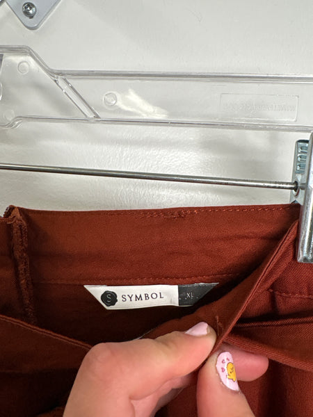 Symbol Wide Leg Pants (XL)