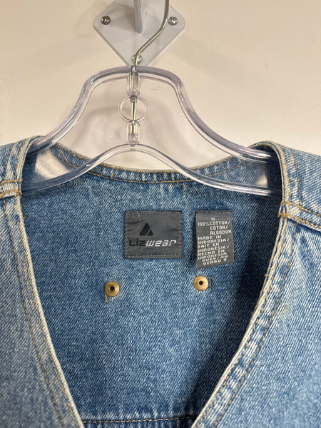 Vintage Lizwear Denim Vest (S)