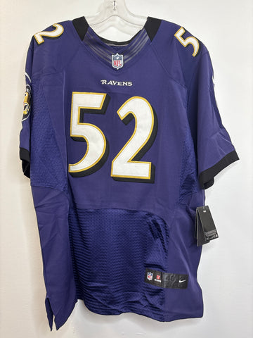 NWT NFL Nike Baltimore Ravens #52 Ray Lewis Football Jersey (40)
