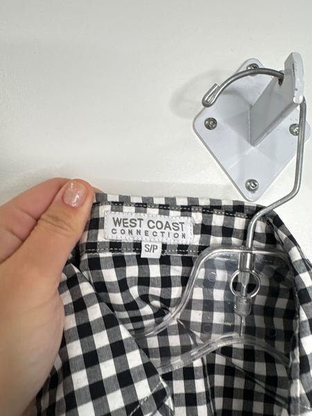 West Clast Connection Plaid Blouse (S/P)