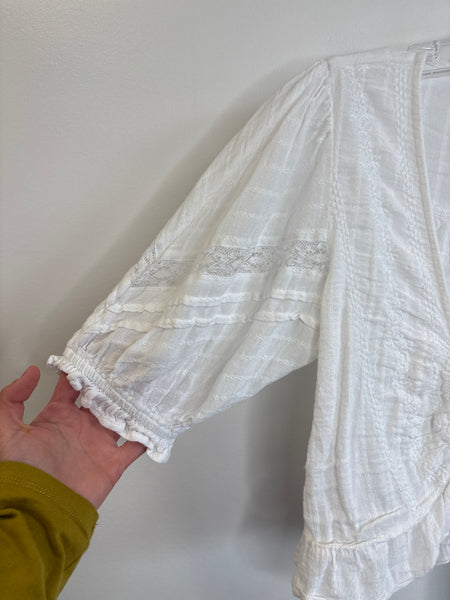 American Eagle Cropped Open Cardigan (S)