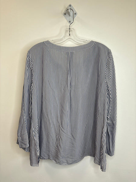 NWT Laura Striped Blouse (16)