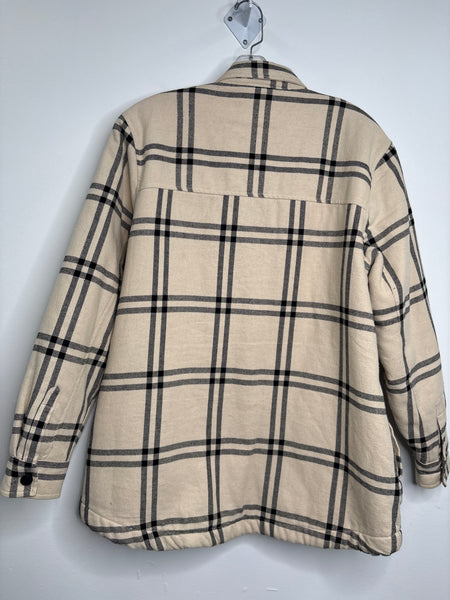 Wind River Fleece Checkered Shacket (L)