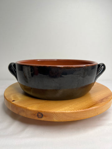 Brown Clay Bakeware Pot