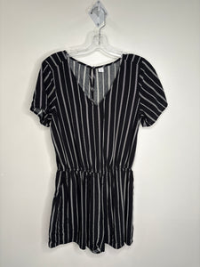 Old Navy Striped Romper (M)