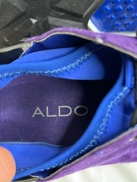 Aldo Two-Toned Purple Velvet Runners