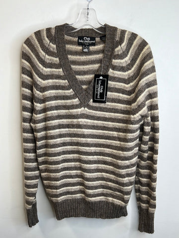 NWT Club International Wool V-Neck Sweater (M)