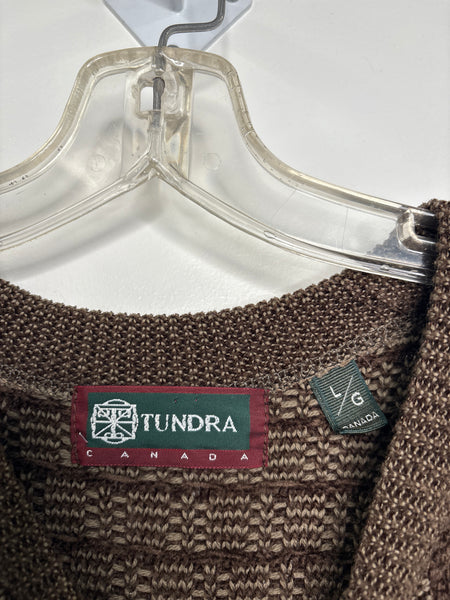 Vintage Tundra Knit Sweater (L)
