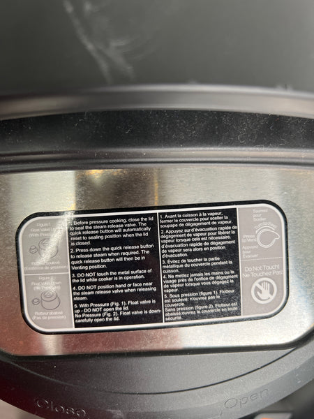 Instant Pot® Duo Crisp™ + Air Fryer 8QT Multi-Use Pressure Cooker