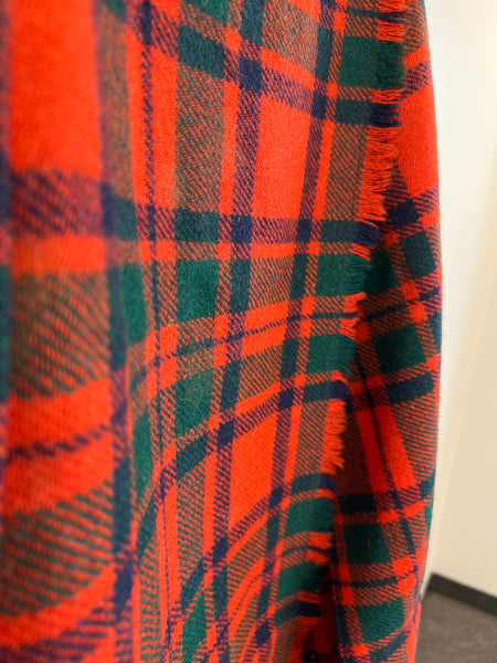 Vintage Plaid Kilt Skirt