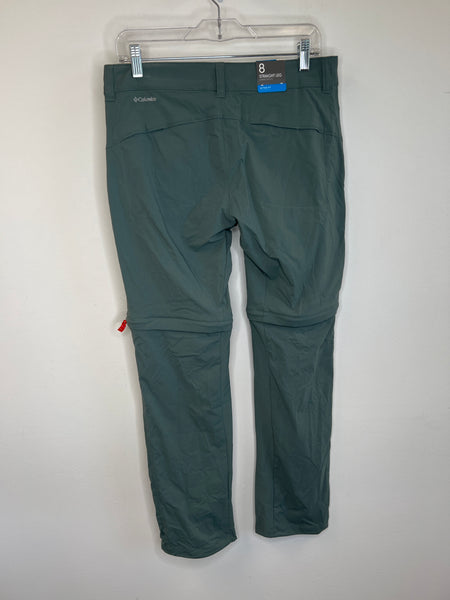 NWT Columbia Mist Green Convertible Pant (8)