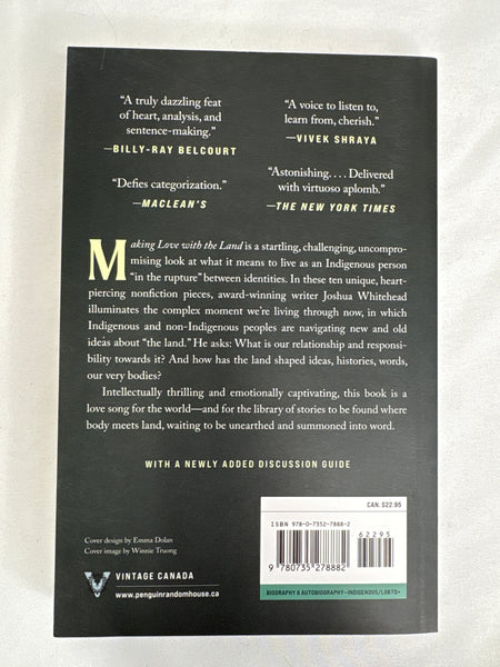 Making Love With The Land- Joshua Whitehead