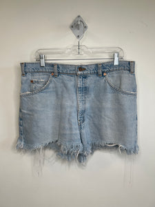 Vintage Levi's 634 Short Cut Off Denim Shorts (36X30)