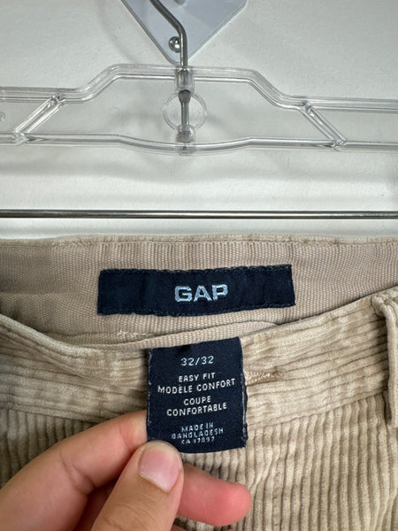 Retro Gap Beige Corduroy Pants  (32/32)