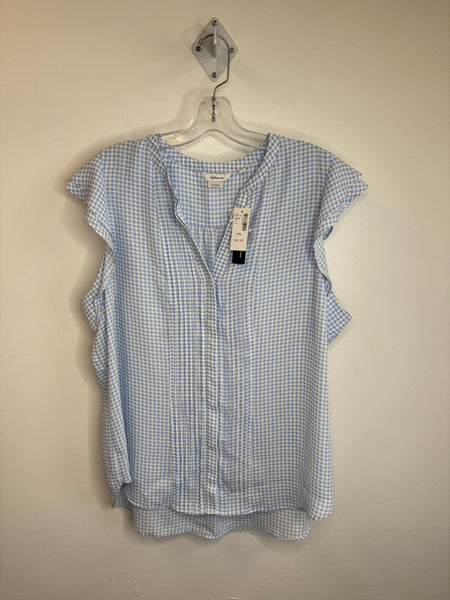 NWT Reitmans Plaid Sleeveless Blouse (XXL)