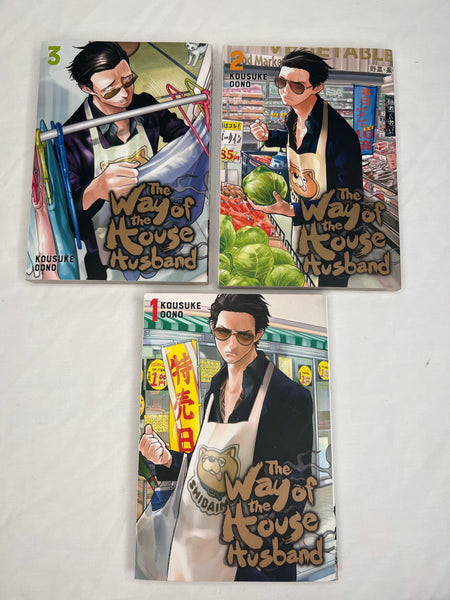 The Way Of The Househusband Volumes 1-3 - Kousuke Oono (Manga)