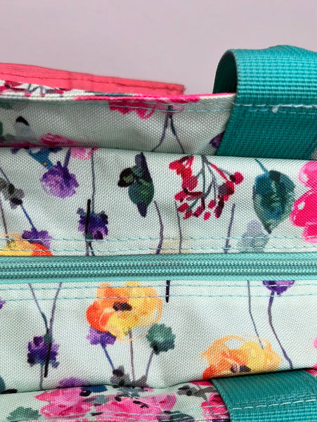 Floral Tote Diaper Bag